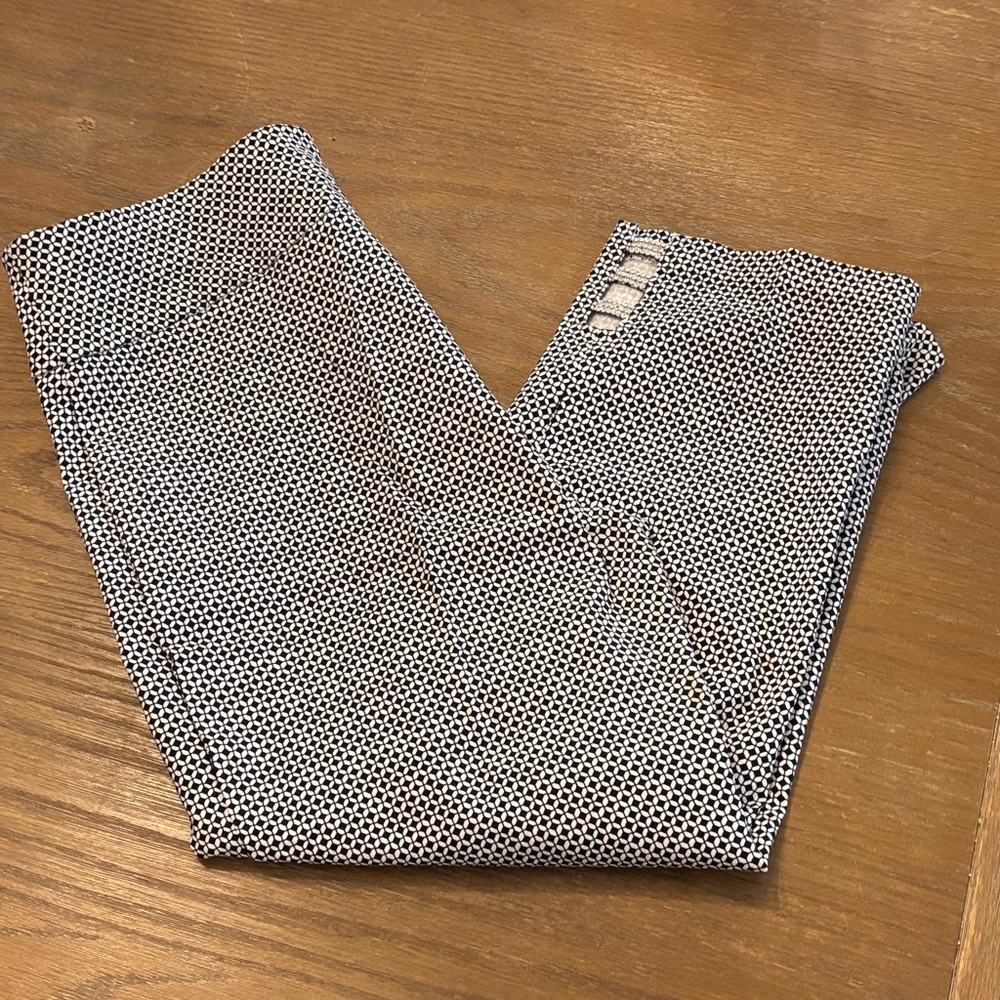 Stylish Black and White Women's Trousers